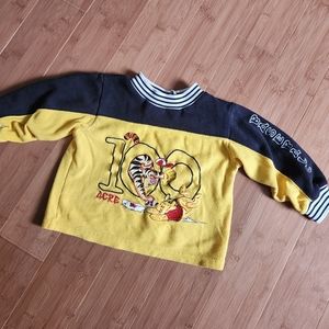 Vintage Winnie, the pooh baseball sweater